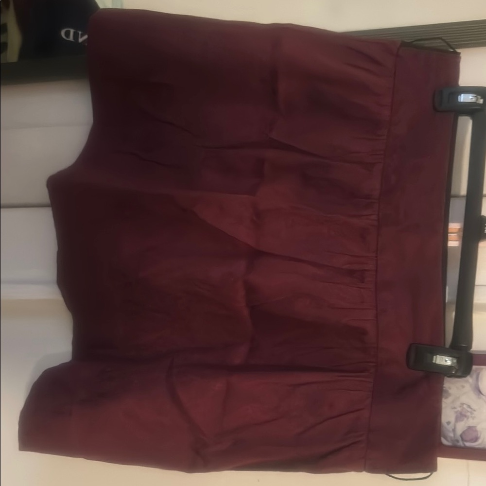 Stooshy Deep Red Skirt